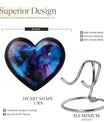 Galaxy Heart Urn For Ashes