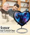 Galaxy Heart Urn For Ashes