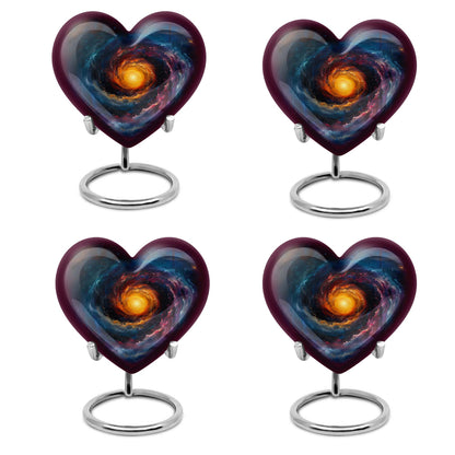 Personalized Galaxy Memorial Urn for Mom - 10-inch, 200 cu in - Yatskia