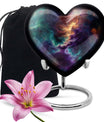 Galaxy Abstract Urn For Funeral - Abstract Space Urn For Adult Human Ashes
