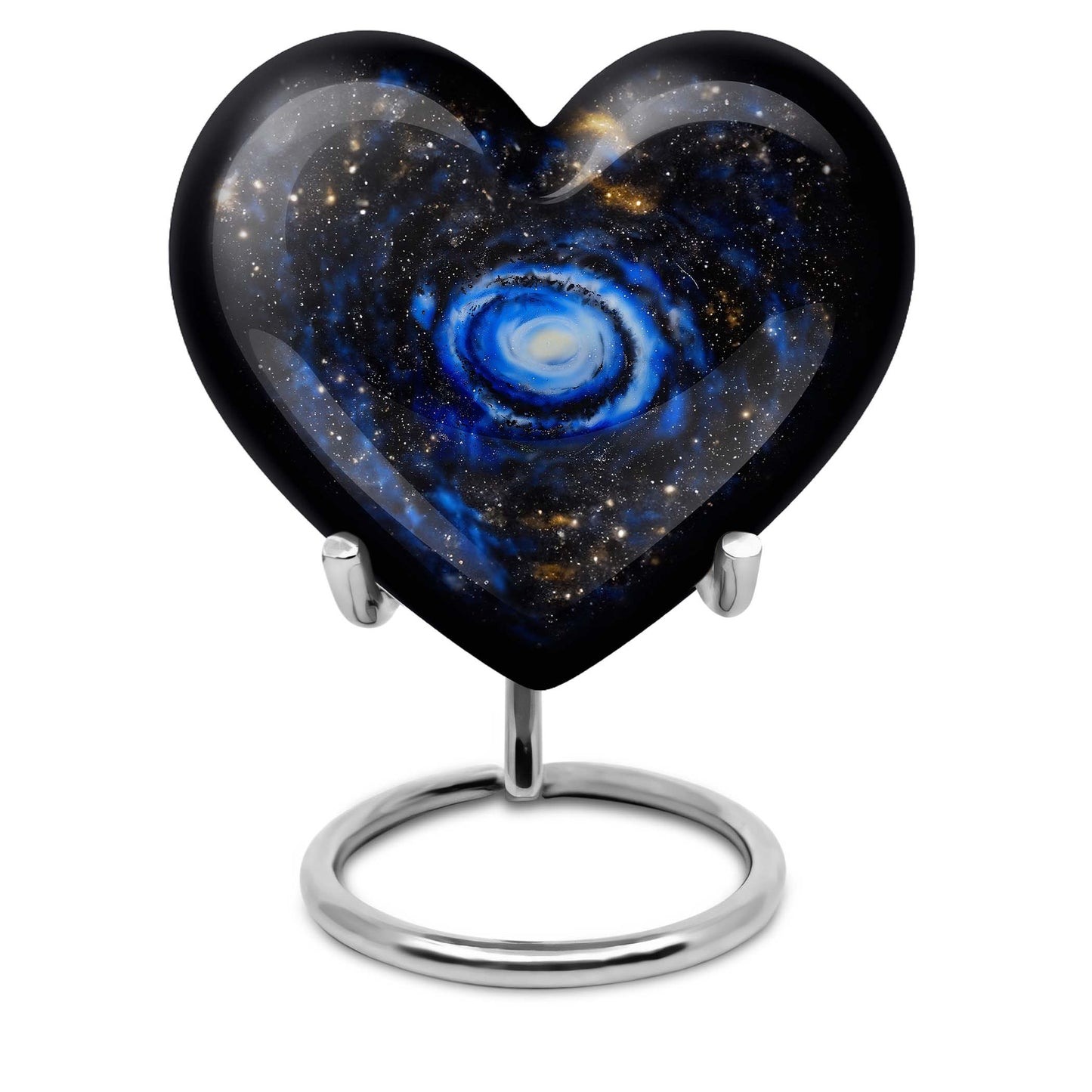 Personalized Galaxy Cremation Urn for Human Ashes - 10-inch, 200 cu in - Yatskia
