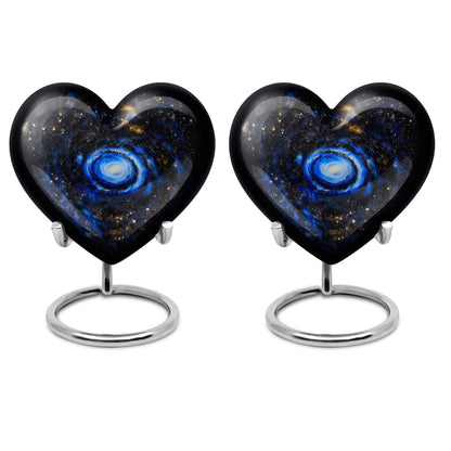 Personalized Galaxy Cremation Urn for Human Ashes - 10-inch, 200 cu in - Yatskia
