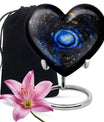 Galaxy Urn; Heart-shaped