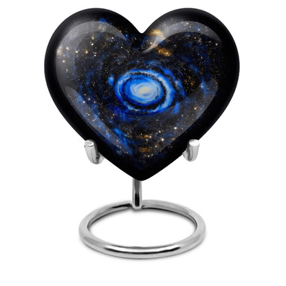 Galaxy Urn; Heart-shaped