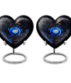 Galaxy Urn; Heart-shaped