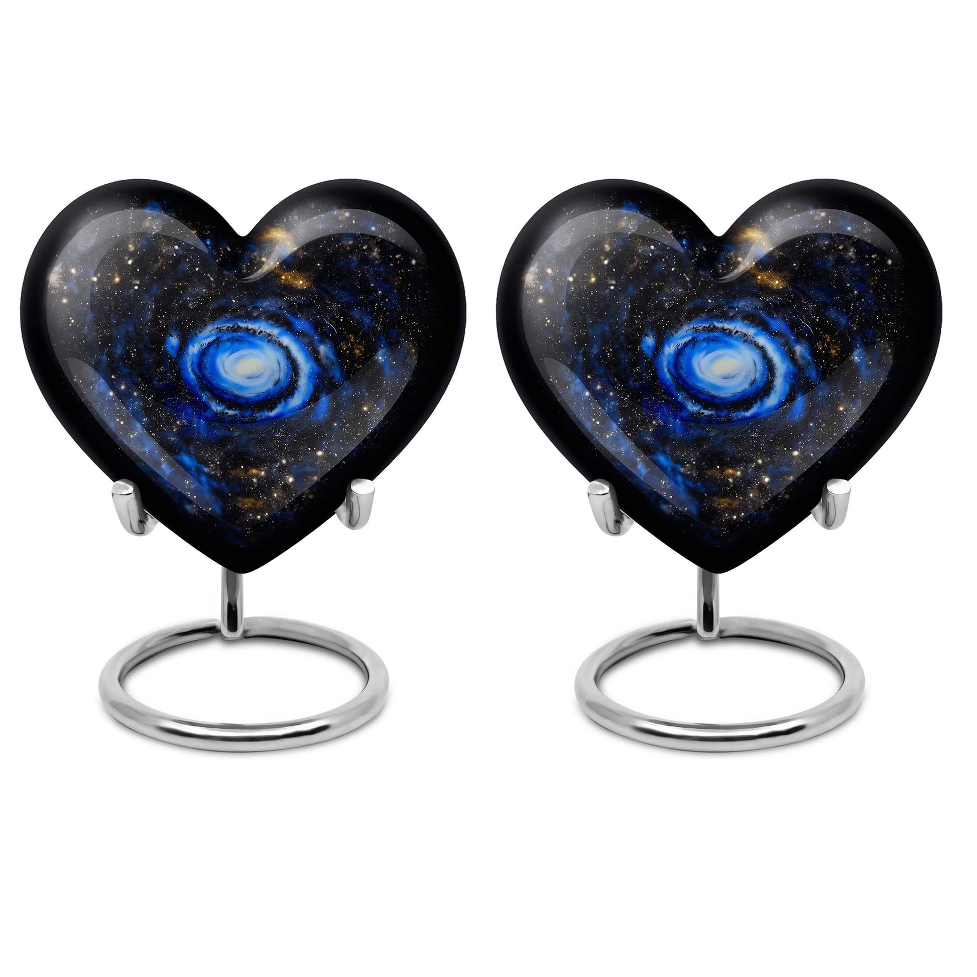 Galaxy Urn; Heart-shaped