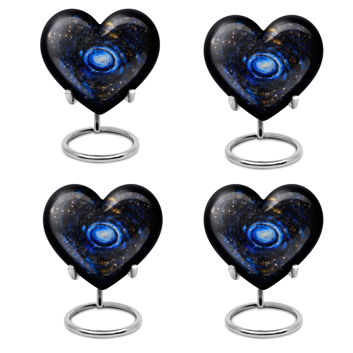 Galaxy Urn; Heart-shaped