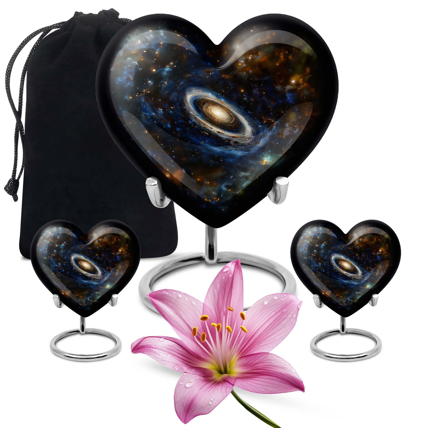 Large 10-inch personalized Galaxy Urn 