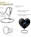 Galaxy Urn, heart-shaped funeral urn