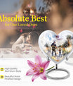 Heart Design Fishing Urn for Adult Human Ashes