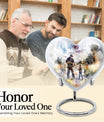 Heart Design Fishing Urn for Adult Human Ashes