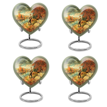 4 Keepsake 3 inch Urns