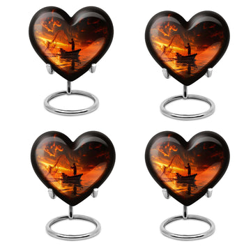 4 Keepsake 3 inch Urns
