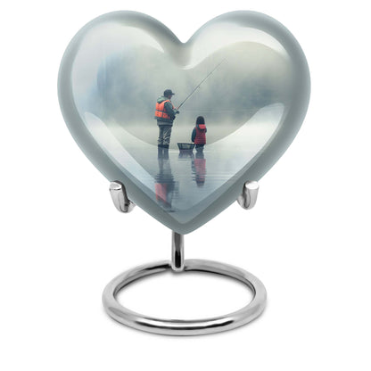 Personalized Fish Cremation Urn for Pet Ashes - 10-inch, 200 cu in - Yatskia