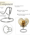 Heart-shaped Catholic cremation urn