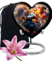 Toucans Heart Urn