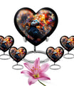Toucans Heart Urn