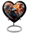 Toucans Heart Urn