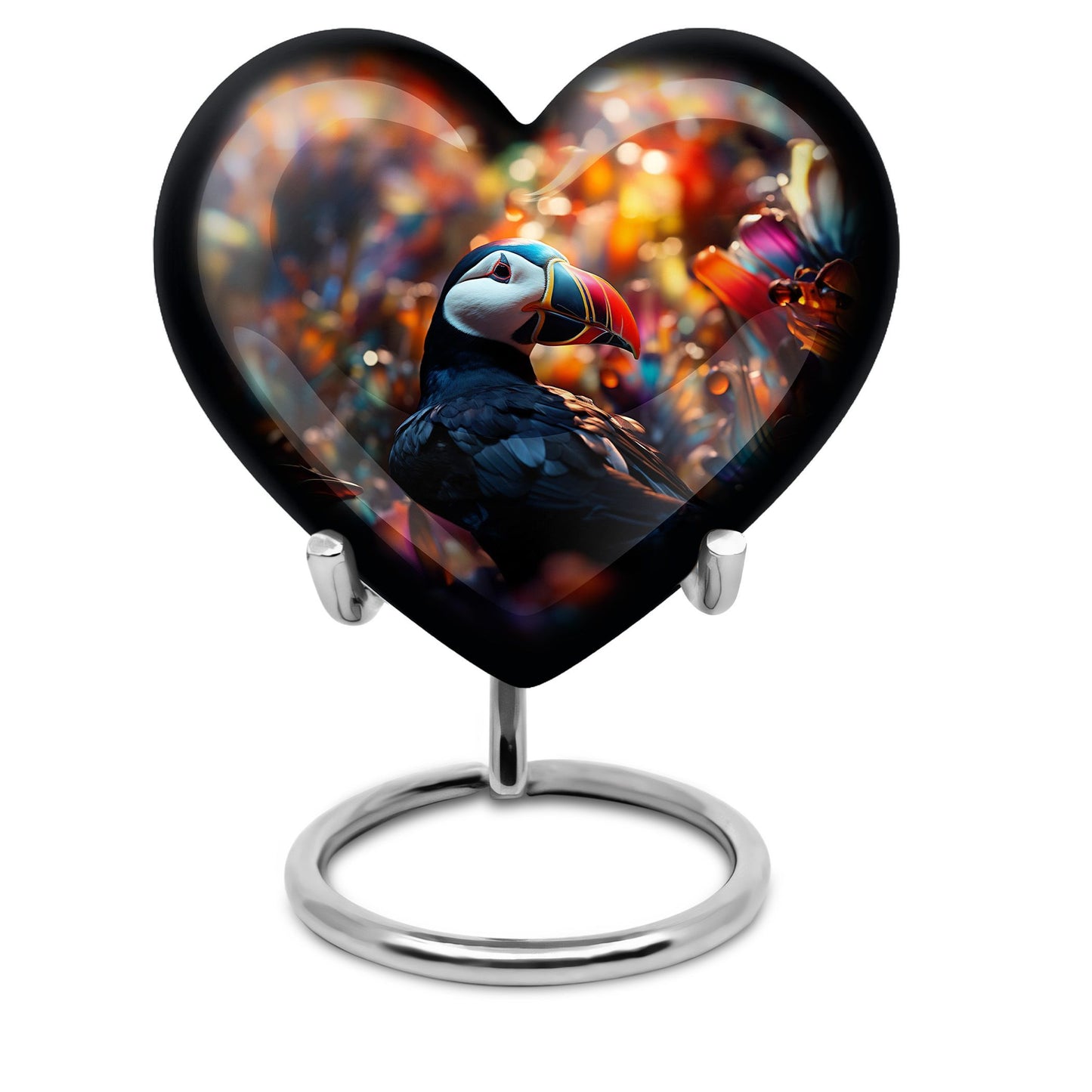 Toucans Heart Urn