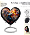 Toucans Heart Urn