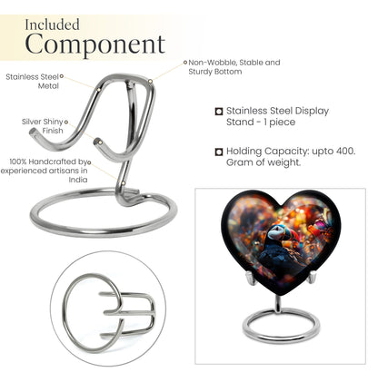 Toucans Heart Urn