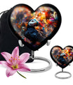 Toucans Heart Urn