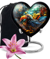 Heart Toucans Urn for adult male ashes