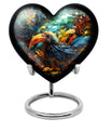 Heart Toucans Urn for adult male ashes