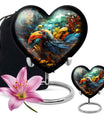 Heart Toucans Urn for adult male ashes