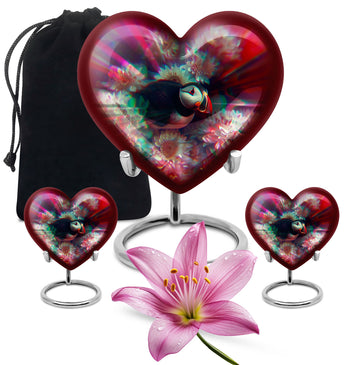 Large Urn with 2 Mini Urn