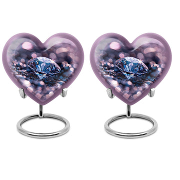 2 Keepsake 3 inch Urns