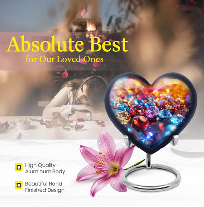  diamond burial cremation urn 