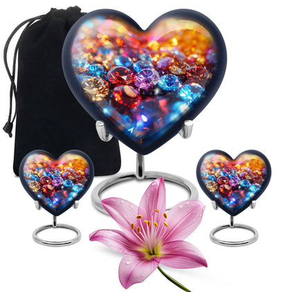  diamond burial cremation urn 