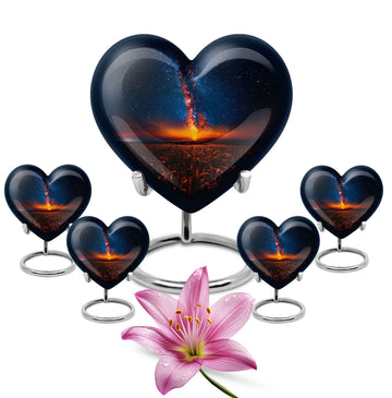 Large Urn with 4 Small Urn