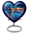 Galaxy Urn, heart-shaped
