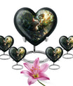 white cat heart urn for ashes