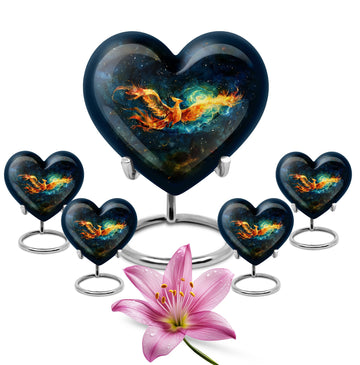 Large Urn with 4 Small Urn