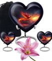 Heart Shaped Phoenix Urn
