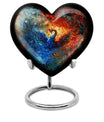 heart-shaped Phoenix Urn