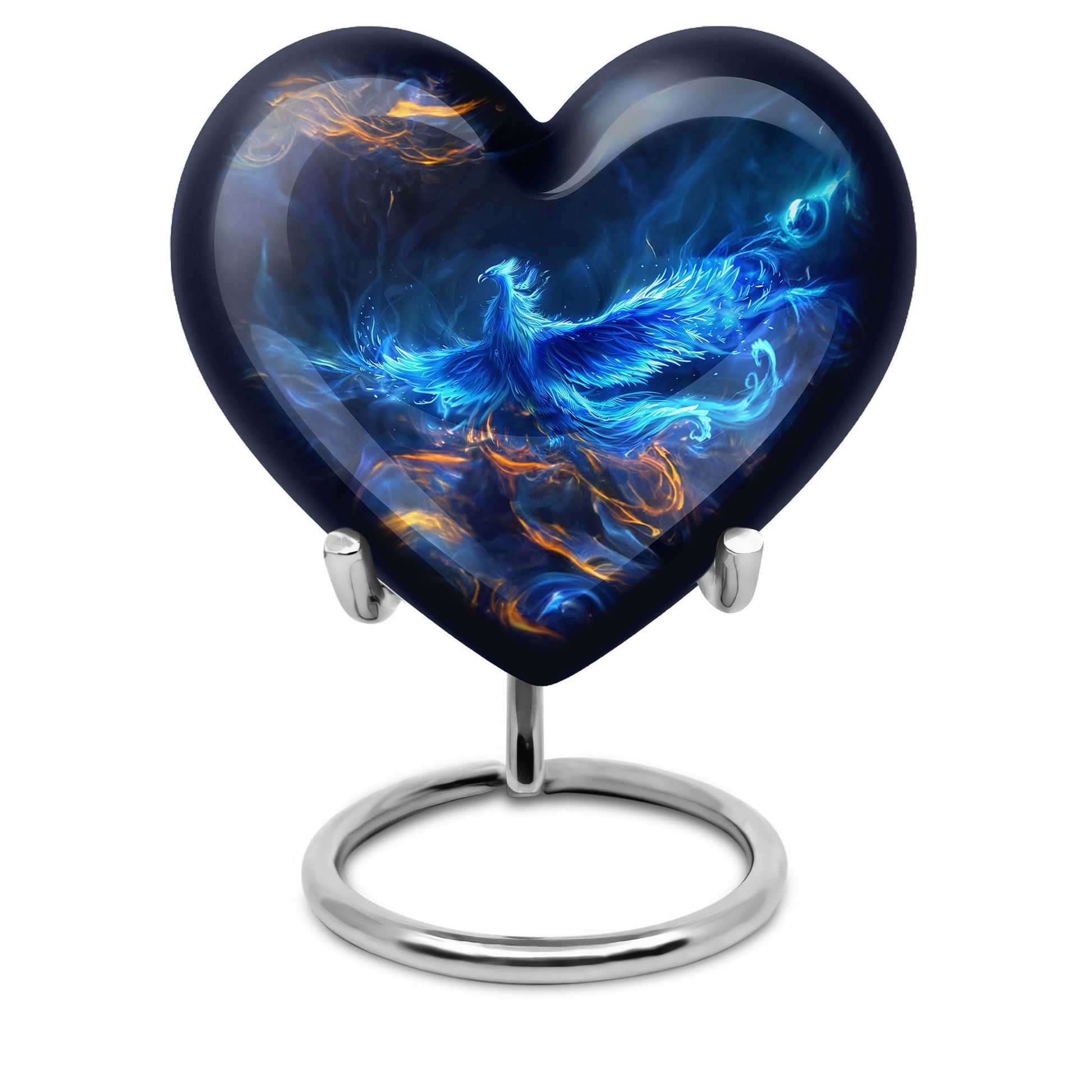 Phoenix Urn Heart design