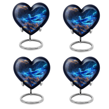 Phoenix Urn Heart design
