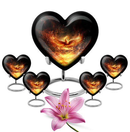 large Phoenix burial urn for human ashes