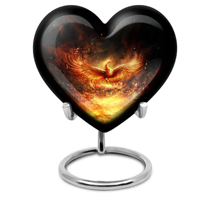large Phoenix burial urn for human ashes