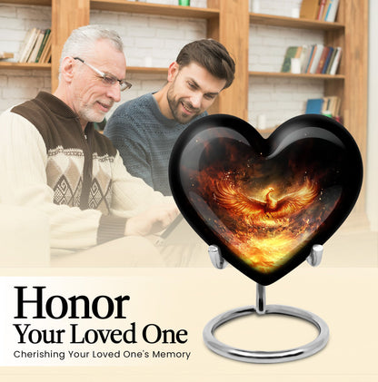 large Phoenix burial urn for human ashes