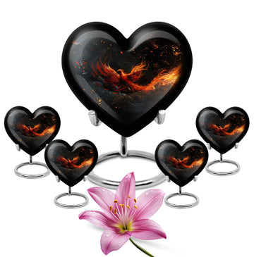 Large Urn with 4 Small Urn