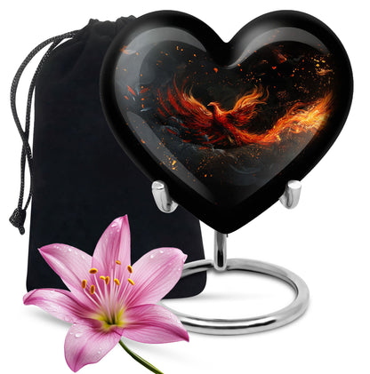 Phoenix Urn For Human Ashes - Phoenix Urn For Adult Male & Female