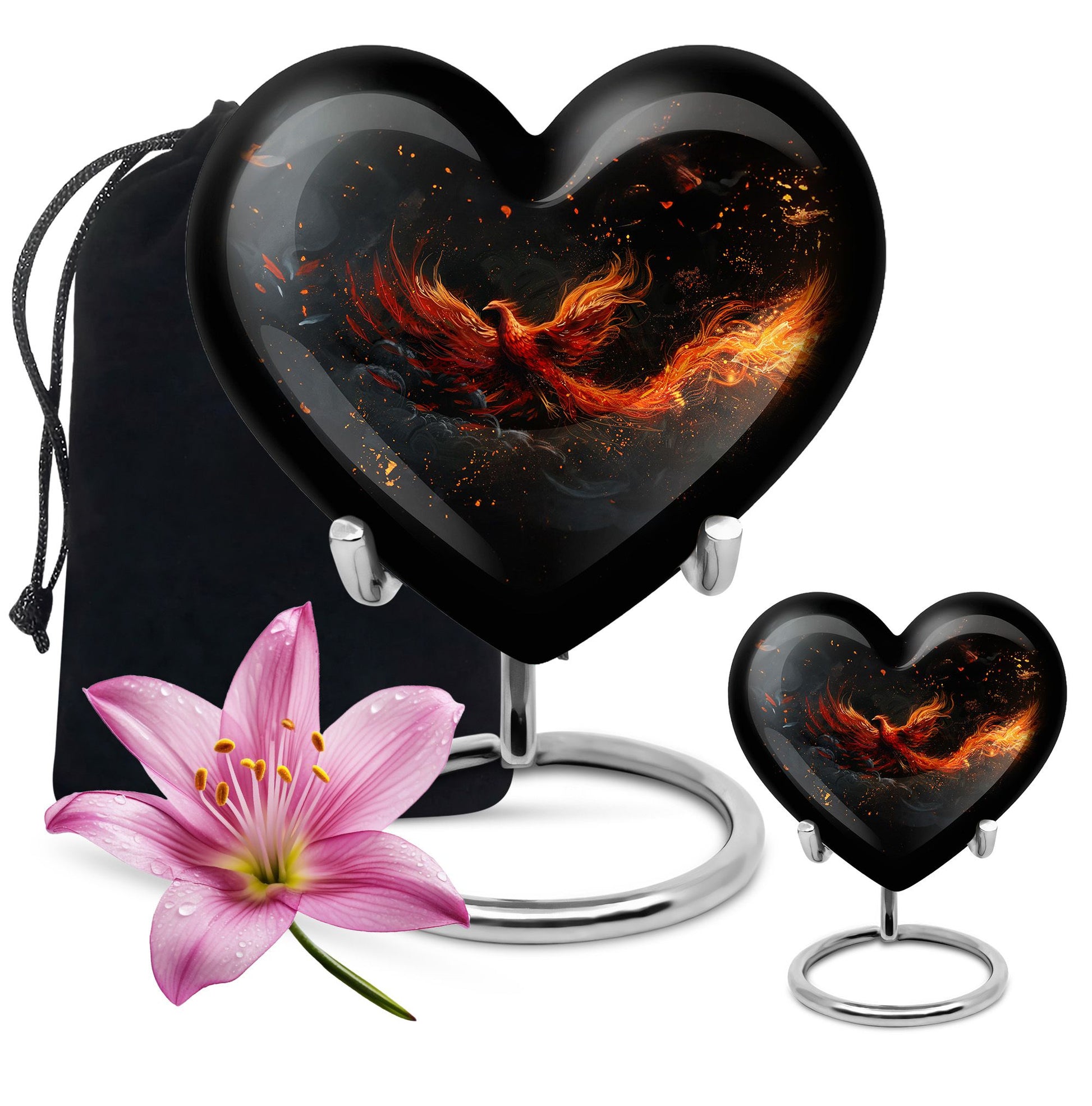 Phoenix Urn For Human Ashes - Phoenix Urn For Adult Male & Female