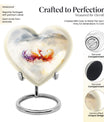 Phoenix Heart Urn for mom
