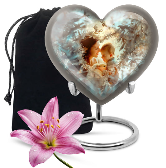 Mother Love Urn, Heart-shaped