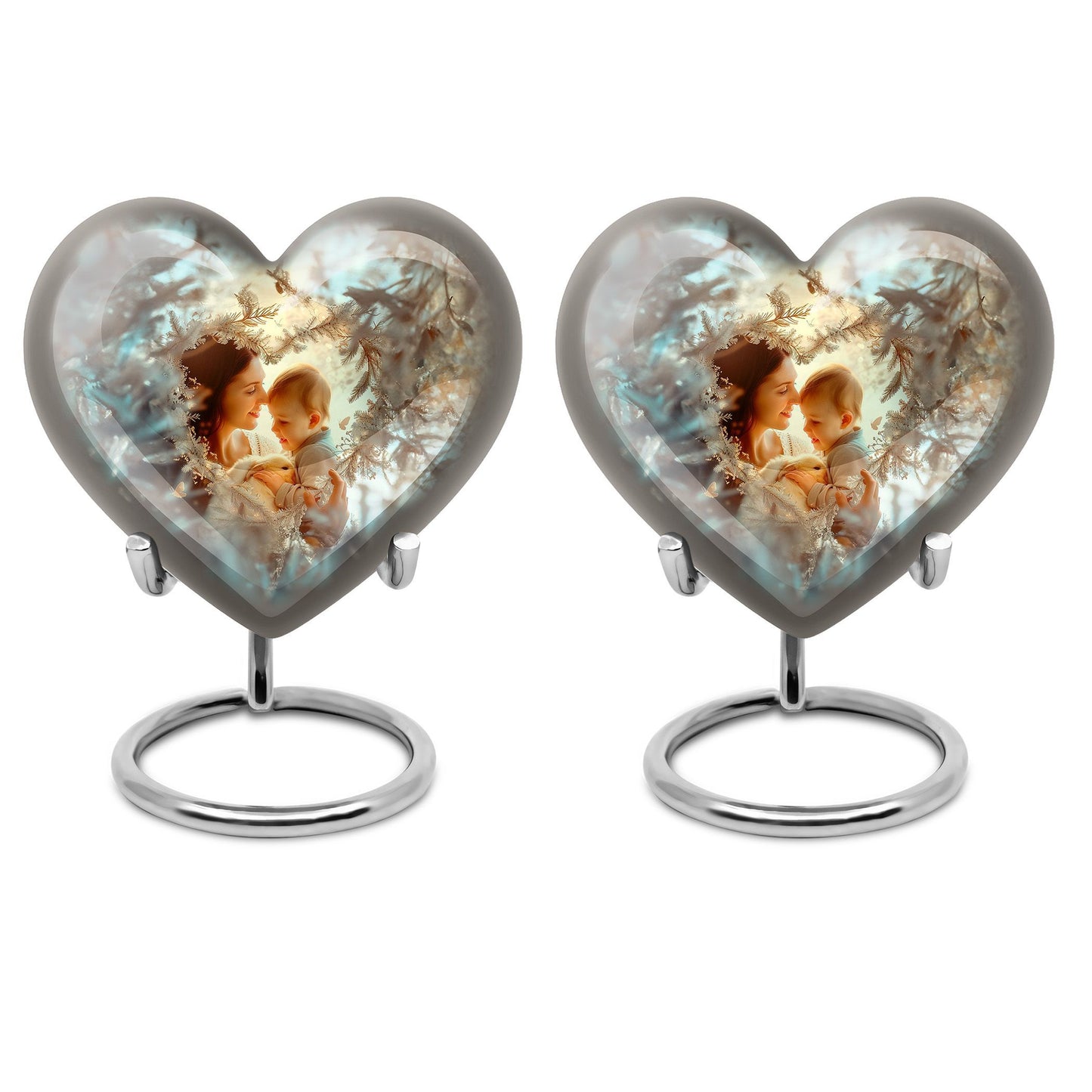 Mother Love Urn, Heart-shaped